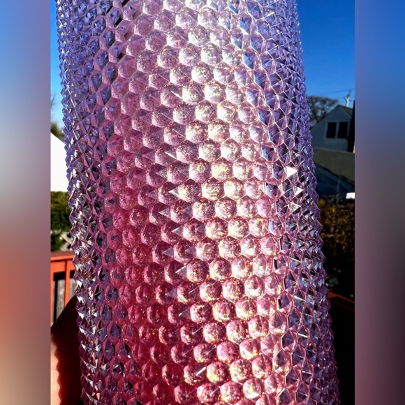 Starbucks Inspired 24oz Sakura Pink Glitter Studded Tumbler - Picture 3 of 10